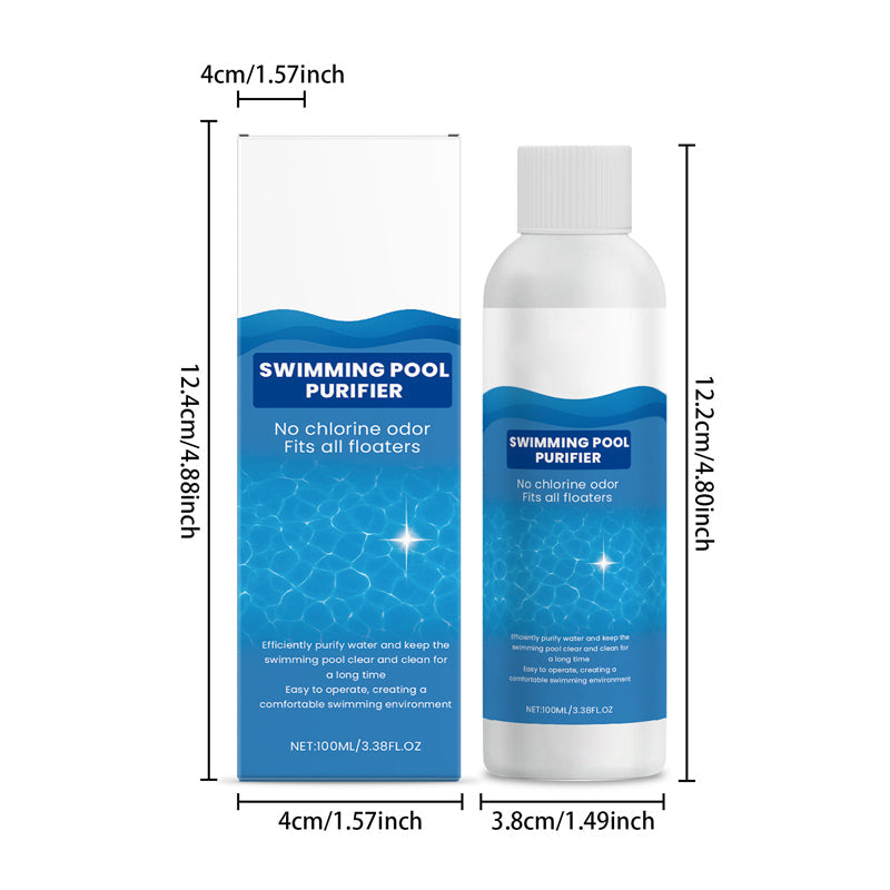 👉 All-in-One Pool Shock, Clarifier & Algae Control Liquid