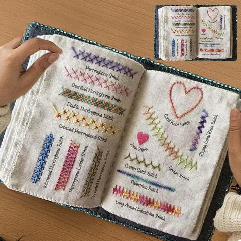 🔥Last Day 50% OFF - ✨SEAGRIL™ Stitch Book: Unwind Mind & Release Stress—One Stitch at a Time 🧵 60+ Unique Designs | Full Kit Included | For Every Skill Level (0 Experience Needed!)