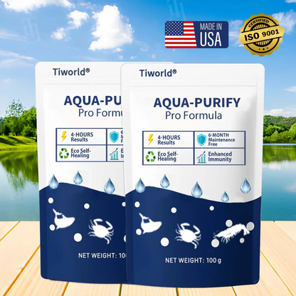Water Clarifier | Turn Cloudy Aquarium Water Crystal Clear Overnight