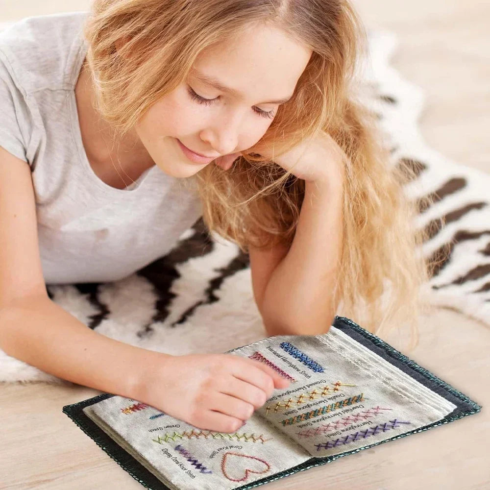 🔥Last Day 50% OFF - ✨SEAGRIL™ Stitch Book: Unwind Mind & Release Stress—One Stitch at a Time 🧵 60+ Unique Designs | Full Kit Included | For Every Skill Level (0 Experience Needed!)