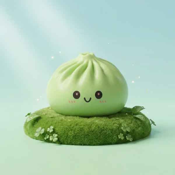 💥Limited Edition Glitter Dumpling Squishy – Ultra Satisfying Sensory Toy