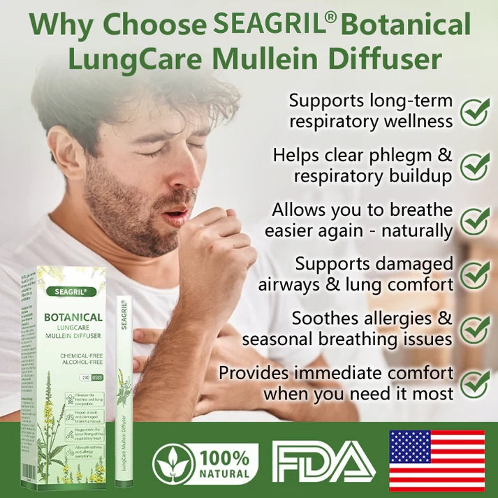 SEAGRIL® Botanical LungCare Mullein Diffuser