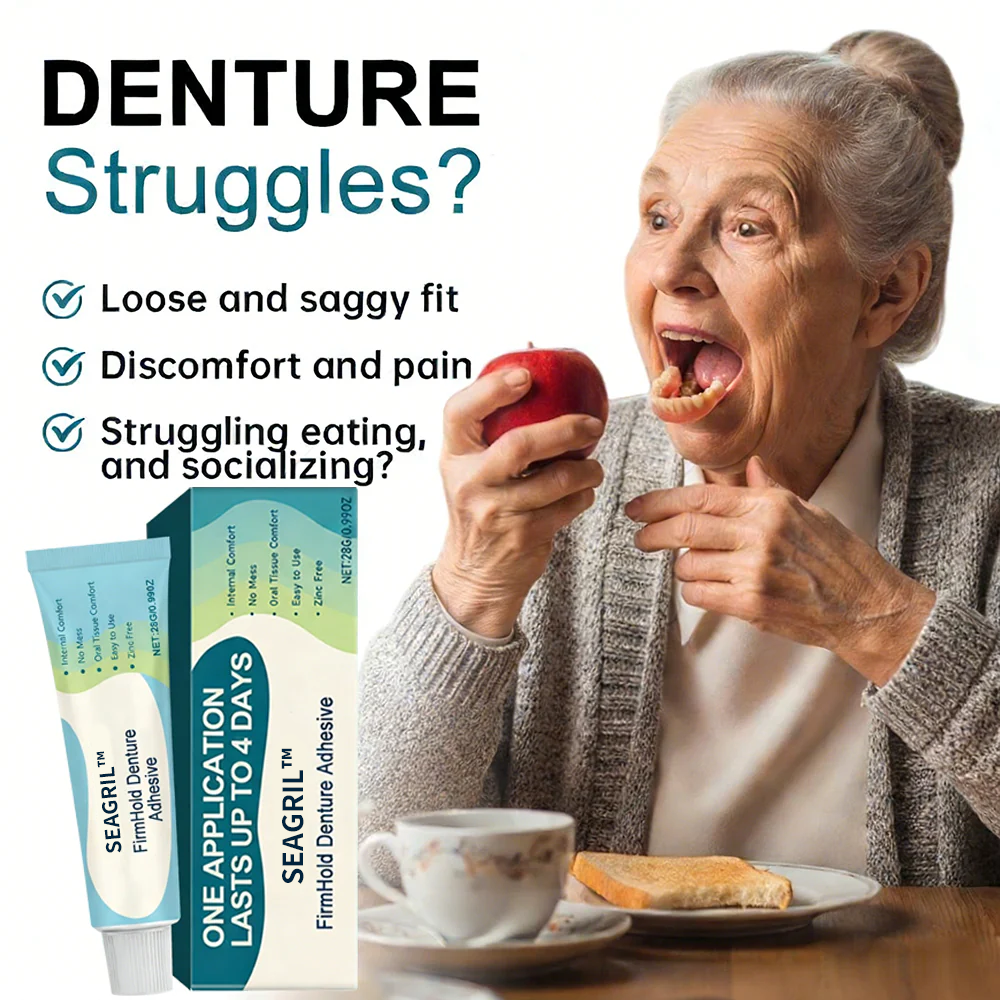 SEAGRIL™ FirmHold Denture Adhesive