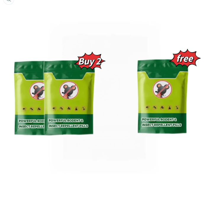 Powerful Rodent & Insect Repellent Pills