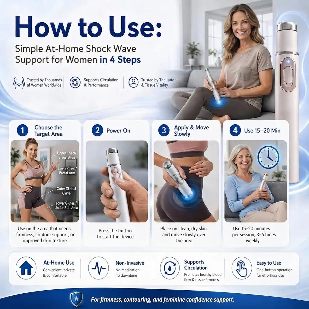 SEAGRILTM Advanced Acoustic Shockwave Therapy System✅Restores breast and gluteal firmness, revitalizes intimate tissue, and provides deep-target relief for muscle pain, joint stiffness, and tendon discomfort.
