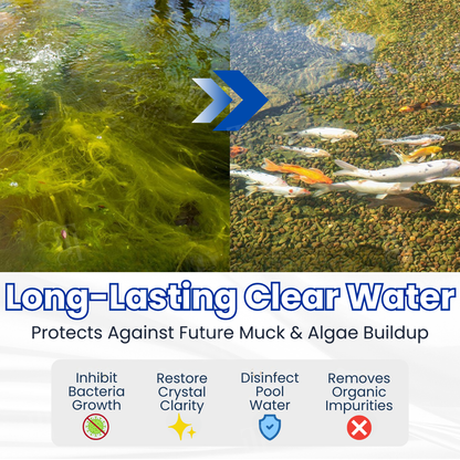 Water Clarifier | Turn Cloudy Aquarium Water Crystal Clear Overnight