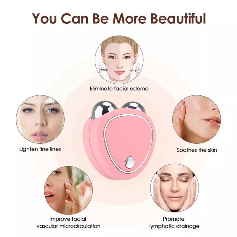 Anti-Aging Microcurrent Face Massager for Firmer, Brighter Skin