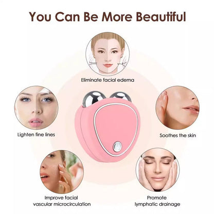 Anti-Aging Microcurrent Face Massager for Firmer, Brighter Skin