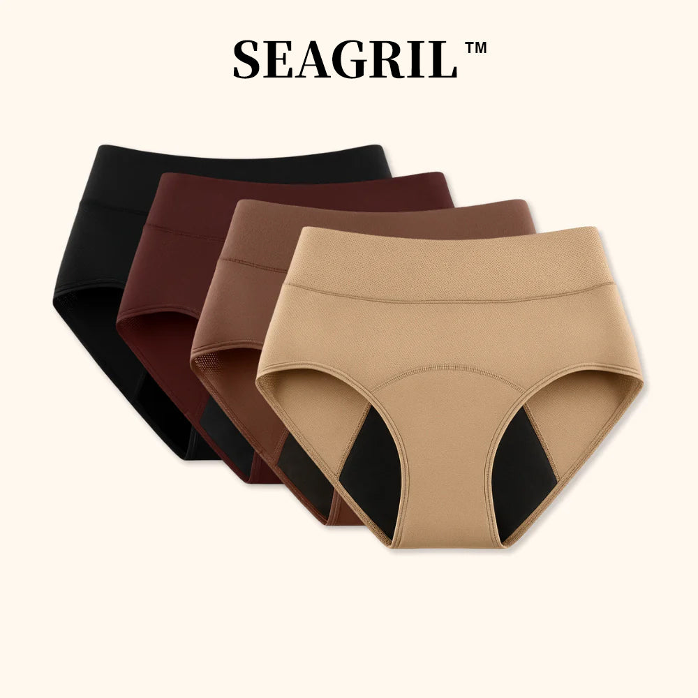 🌸💖Last Day 50% OFF|SEAGRIL™  100% Leak-Proof Underwear 4-pack