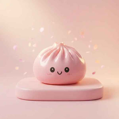 💥Limited Edition Glitter Dumpling Squishy – Ultra Satisfying Sensory Toy
