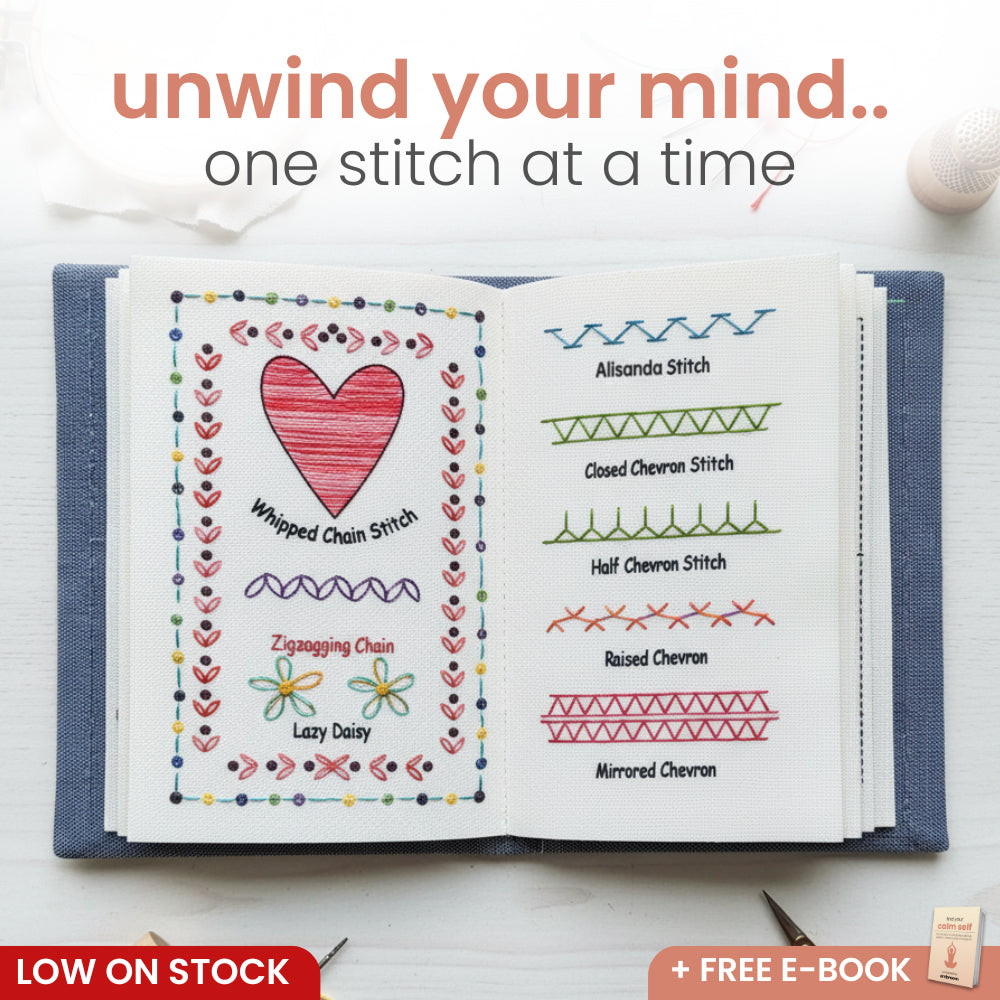 🔥Last Day 50% OFF - ✨SEAGRIL™ Stitch Book: Unwind Mind & Release Stress—One Stitch at a Time 🧵 60+ Unique Designs | Full Kit Included | For Every Skill Level (0 Experience Needed!)