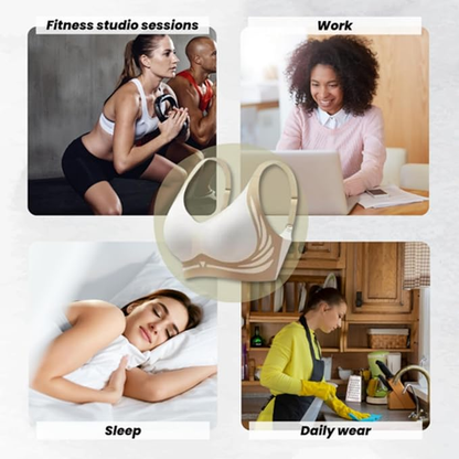 🔥 LAST DAY 50% OFF! 3-Pack Seamless Push-Up Bras – No Lines, Lift & All-Day Comfort
