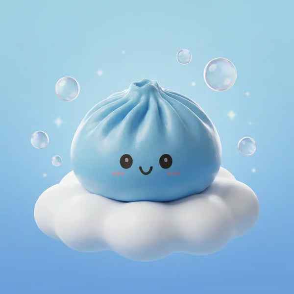 💥Limited Edition Glitter Dumpling Squishy – Ultra Satisfying Sensory Toy
