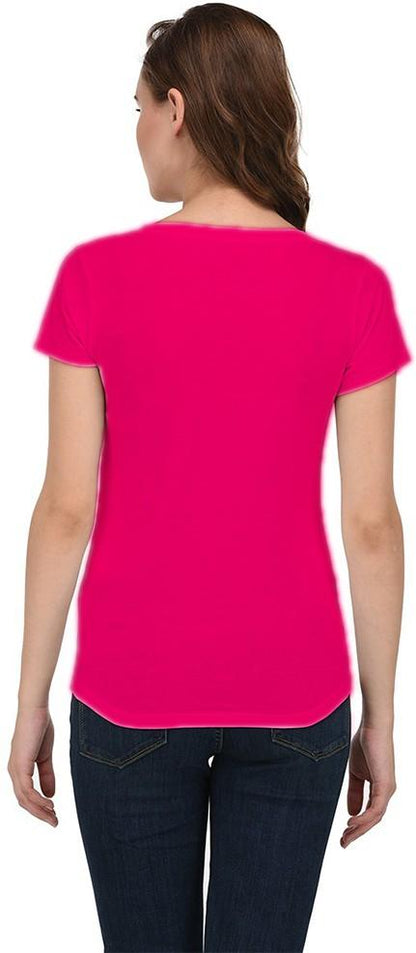 Women's Pure Cotton Printed T-Shirt