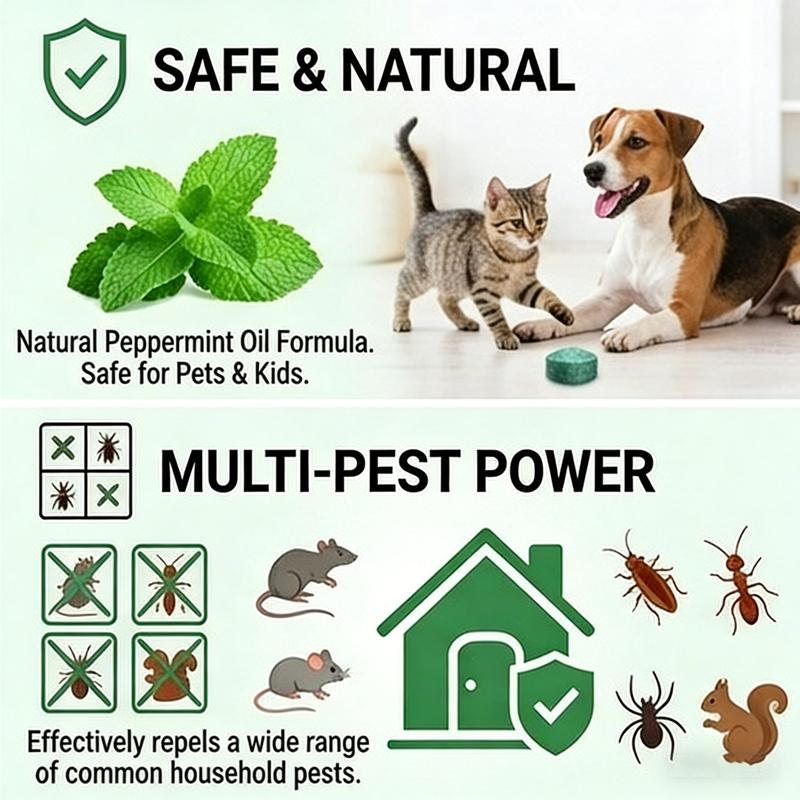 Powerful Rodent & Insect Repellent Pills