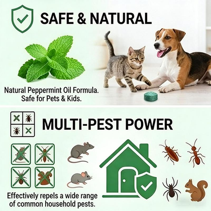 Powerful Rodent & Insect Repellent Pills