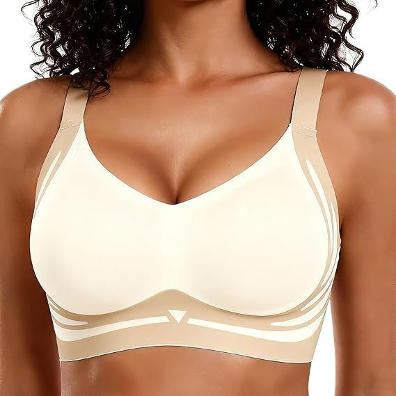 🔥 LAST DAY 50% OFF! 3-Pack Seamless Push-Up Bras – No Lines, Lift & All-Day Comfort
