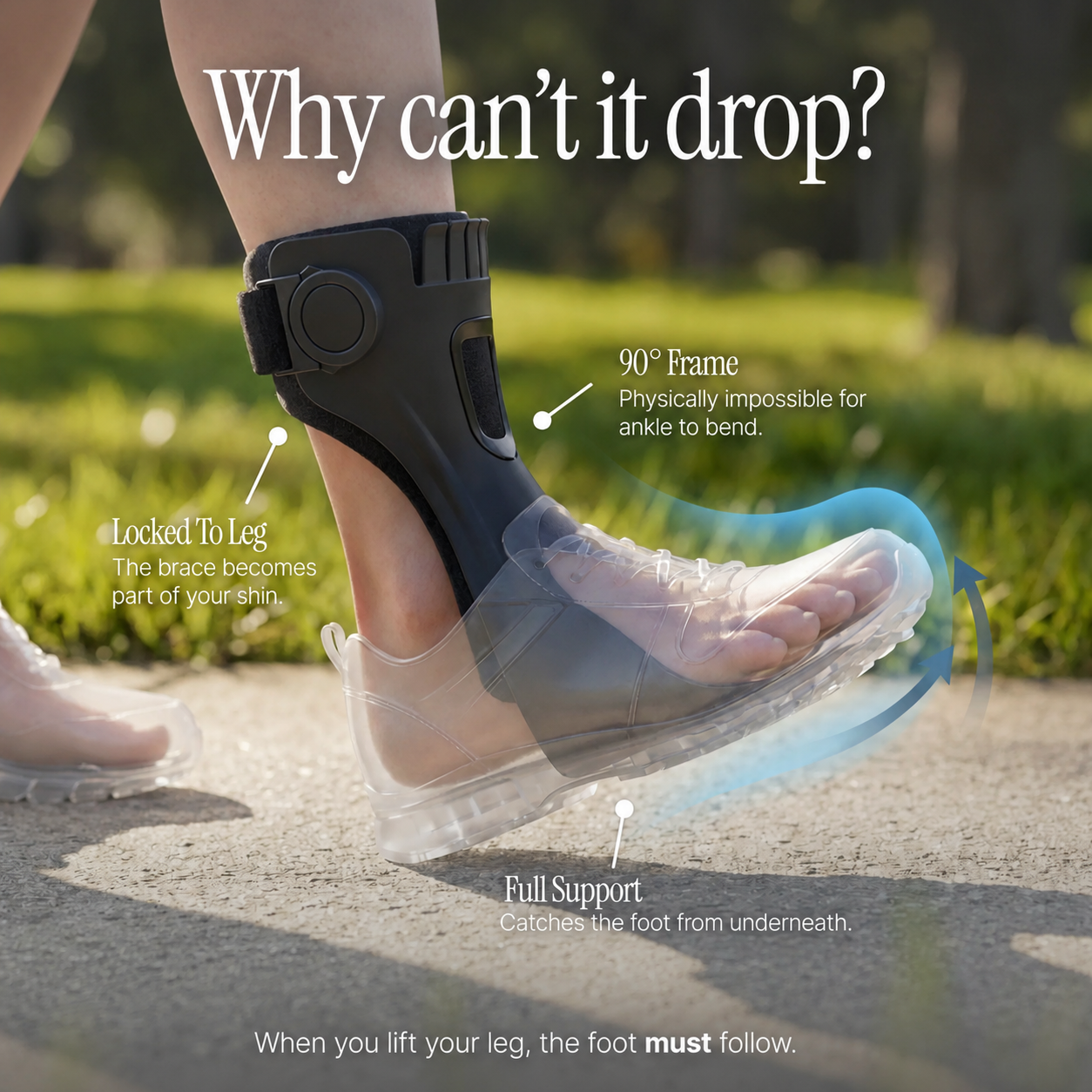 SEAGRIL™ - Foot Drop AFO Brace