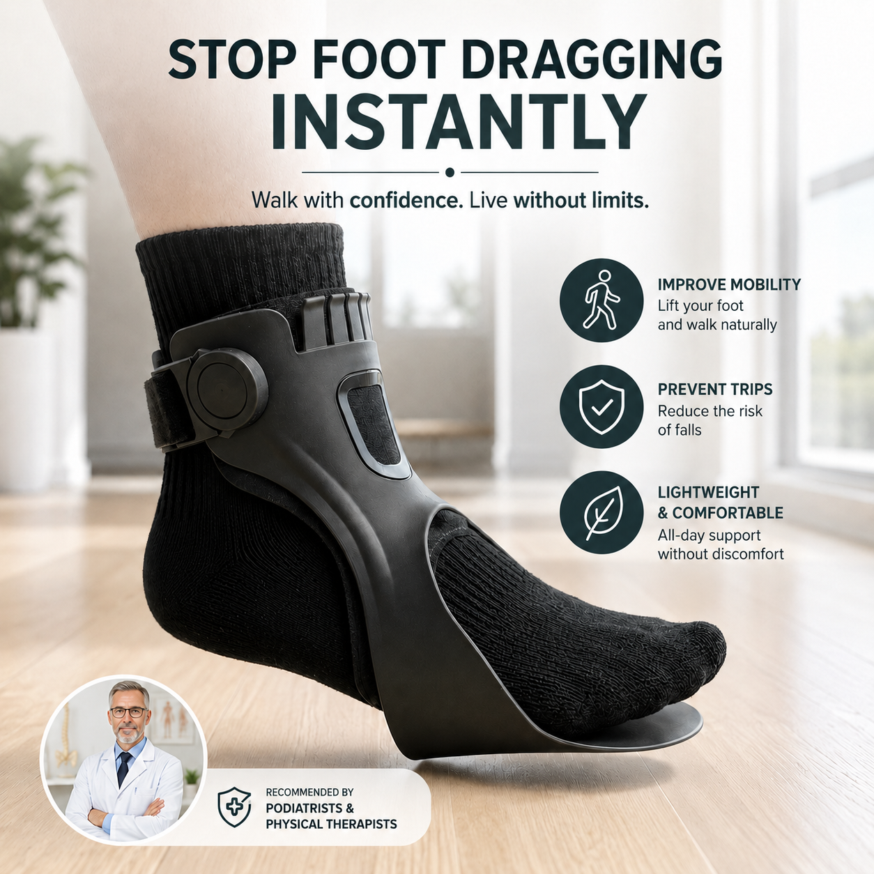 SEAGRIL™ - Foot Drop AFO Brace