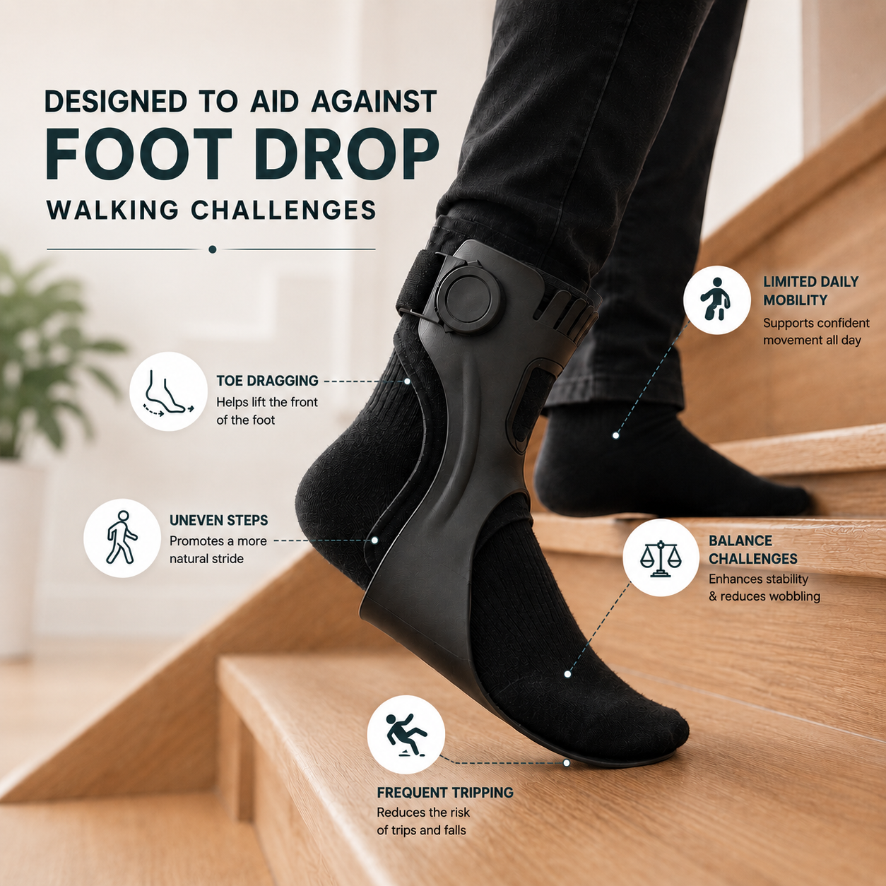 SEAGRIL™ - Foot Drop AFO Brace
