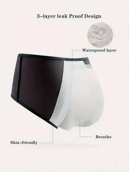 High-waisted hygroscopic Protective Panties