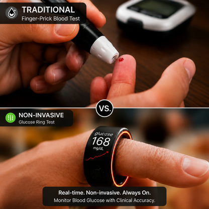 🎉 75% OFF Launch Offer🏆SEAGRILTM G1 Non-Invasive Smart Ring(Mayo Clinic Recommended)