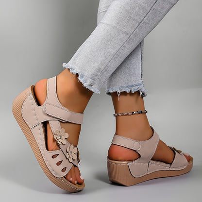 Thick-soled Wedge Beach Sandals