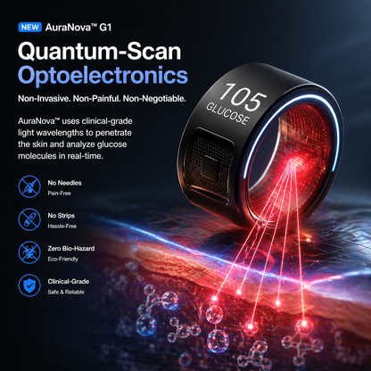 🎉 75% OFF Launch Offer🏆SEAGRILTM G1 Non-Invasive Smart Ring(Mayo Clinic Recommended)