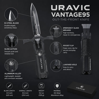 🔥Limited Time Discount 💥🔪New Draven Matt Diskin OTF AUTO Knife