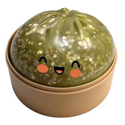 💥Limited Edition Glitter Dumpling Squishy – Ultra Satisfying Sensory Toy