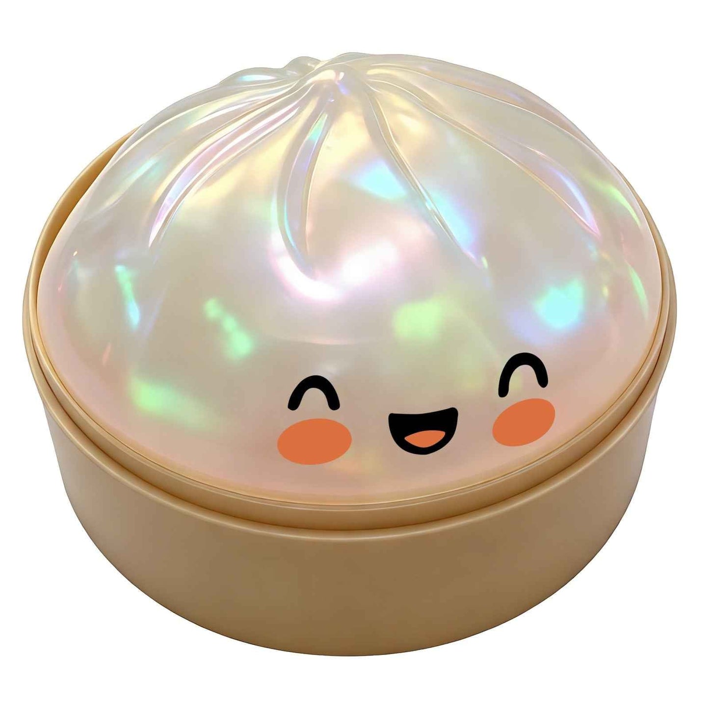 💥Limited Edition Glitter Dumpling Squishy – Ultra Satisfying Sensory Toy