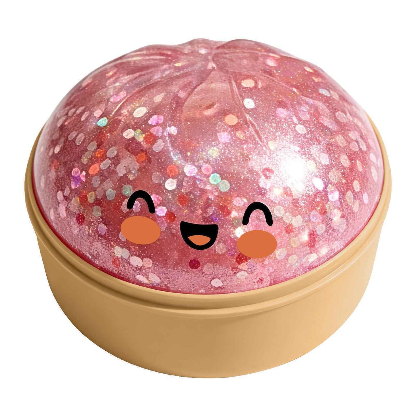 💥Limited Edition Glitter Dumpling Squishy – Ultra Satisfying Sensory Toy