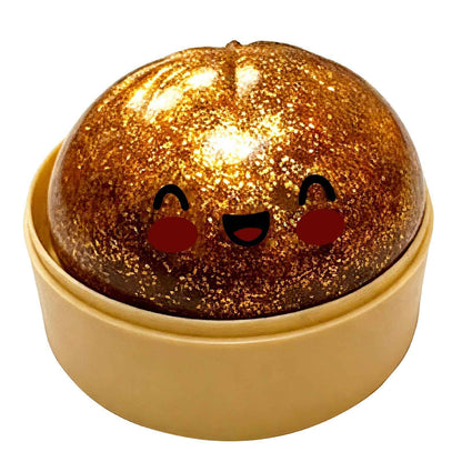 💥Limited Edition Glitter Dumpling Squishy – Ultra Satisfying Sensory Toy