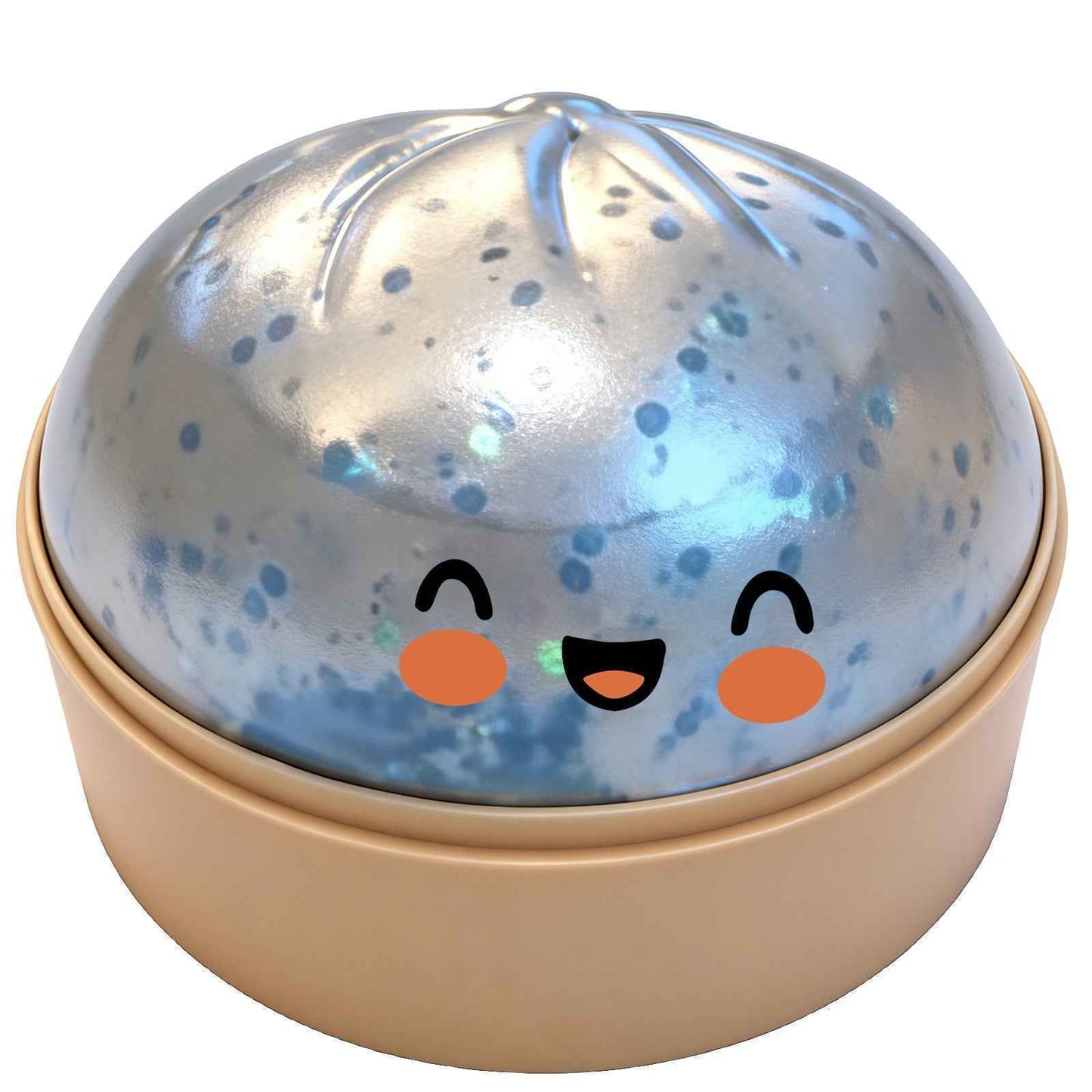 💥Limited Edition Glitter Dumpling Squishy – Ultra Satisfying Sensory Toy