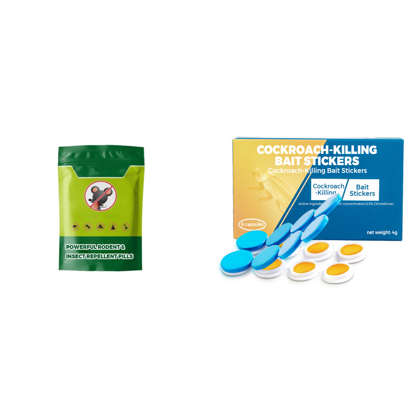 Powerful Rodent & Insect Repellent Pills