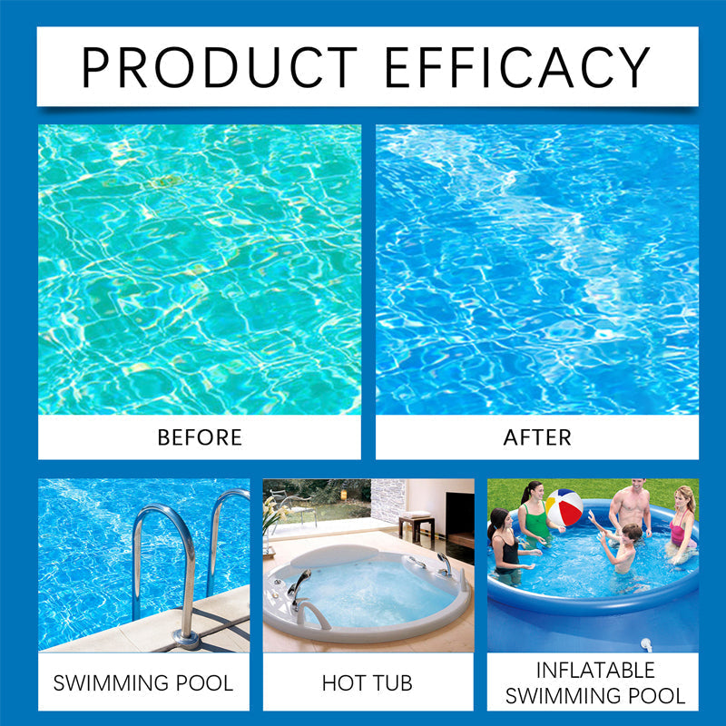 👉 All-in-One Pool Shock, Clarifier & Algae Control Liquid