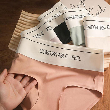 3pcs High Waisted Stretchy Breathable Seamless Panties