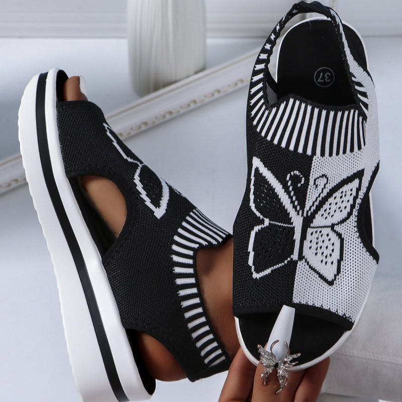 👡 50% OFF! 🌸 Women’s Casual Peep-Toe Platform Sandals – Comfy Support & Breathable Design – Perfect for Beach, Vacation, or Everyday Wear – Stylish & Lightweight ☀️✨