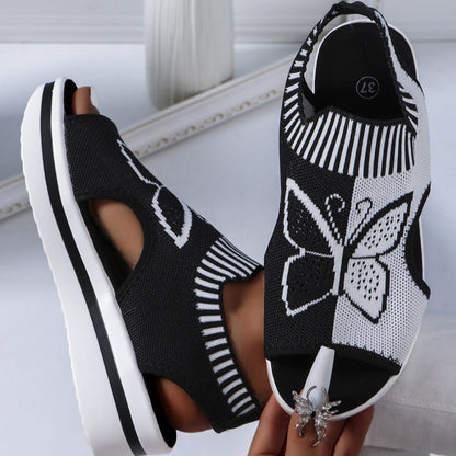 👡 50% OFF! 🌸 Women’s Casual Peep-Toe Platform Sandals – Comfy Support & Breathable Design – Perfect for Beach, Vacation, or Everyday Wear – Stylish & Lightweight ☀️✨