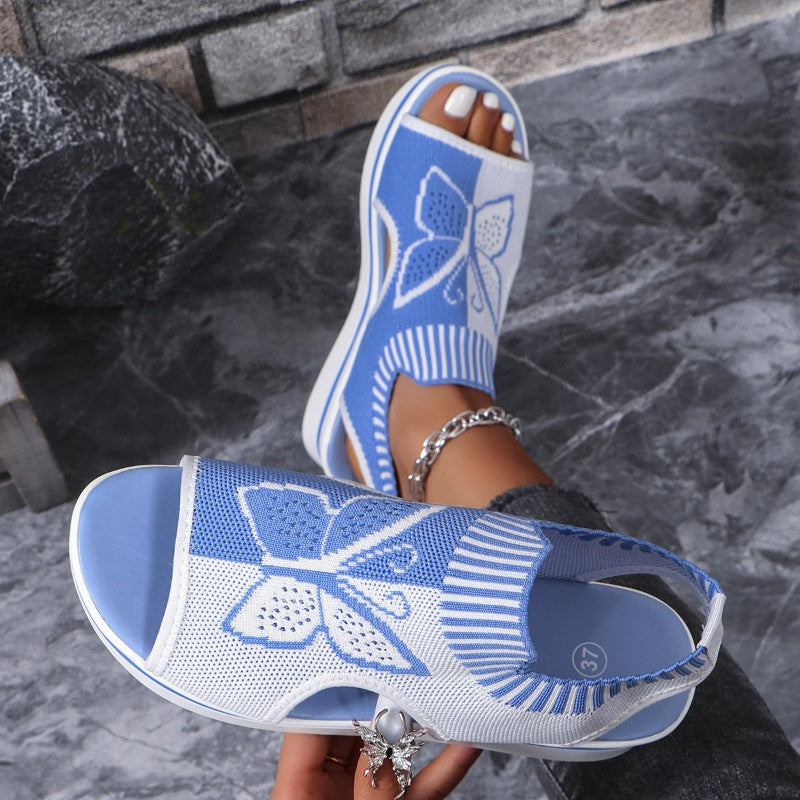 👡 50% OFF! 🌸 Women’s Casual Peep-Toe Platform Sandals – Comfy Support & Breathable Design – Perfect for Beach, Vacation, or Everyday Wear – Stylish & Lightweight ☀️✨