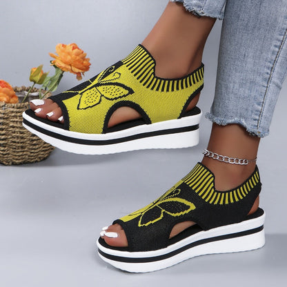 👡 50% OFF! 🌸 Women’s Casual Peep-Toe Platform Sandals – Comfy Support & Breathable Design – Perfect for Beach, Vacation, or Everyday Wear – Stylish & Lightweight ☀️✨