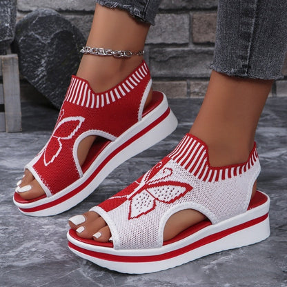 👡 50% OFF! 🌸 Women’s Casual Peep-Toe Platform Sandals – Comfy Support & Breathable Design – Perfect for Beach, Vacation, or Everyday Wear – Stylish & Lightweight ☀️✨